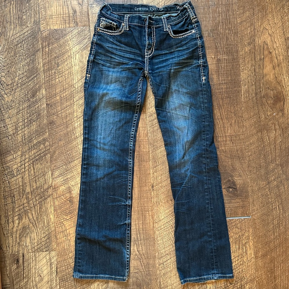 Girl’s Cowgirl Tuff Bootcut Jeans, 14